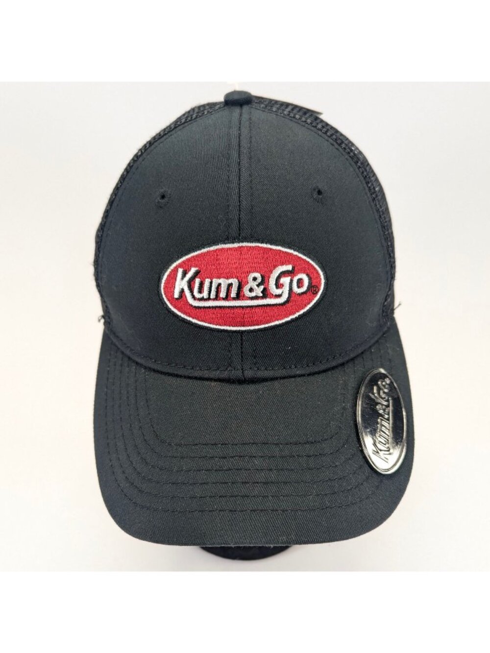Kum & Go Mesh Back Trucker Adjustable Hat Baseball Cap Bottle Opener Retired NWT